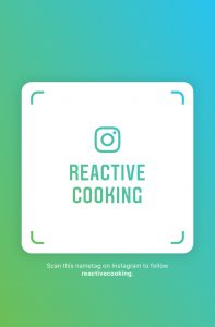 reactivecooking on Instagram